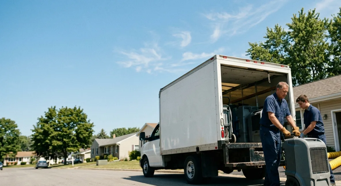 Water Damage Cleanup in Topeka, IL near me